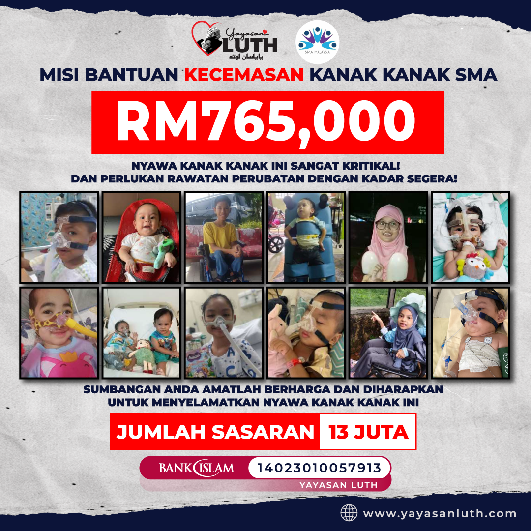 Misi Bantuan Kecemasan Kanak Kanak SMA - Yayasan Luth